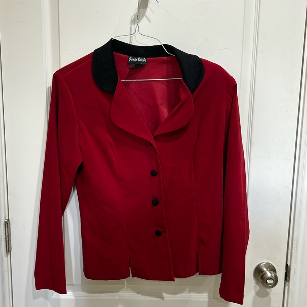 Jamie brook red jacket 12